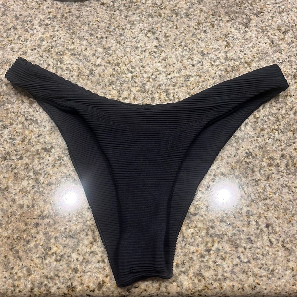 Nookie Beach Ribbed Bikini Bottom